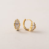 Clarice Huggie Hoop Earrings