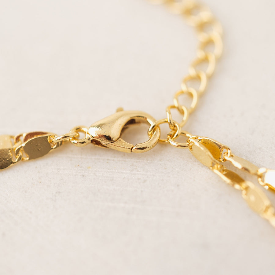 Cleo Layered Necklace Gold