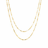 Cleo Layered Necklace Gold