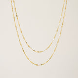 Cleo Layered Necklace Gold