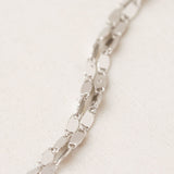 Cleo Layered Necklace Silver