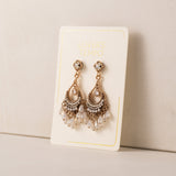 Coco Beaded Chandelier Earrings