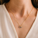 Ruby Gold-Filled Charm