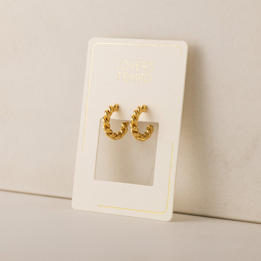 Dawson Hoop Earrings Gold