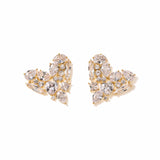Debut Heart Stud Earrings