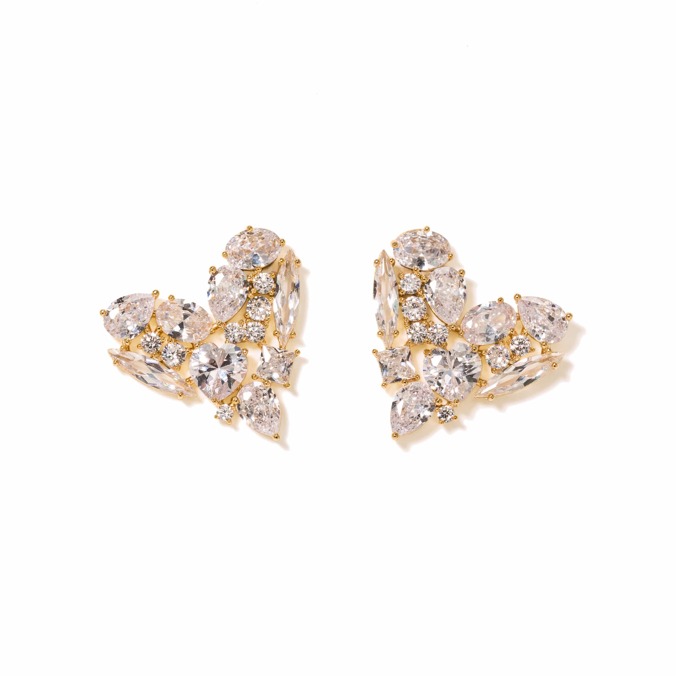 Debut Heart Stud Earrings