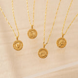 Dove Coin Necklace