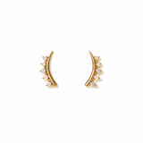 Dewdrop Climber Earrings