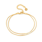 Dion Layered Bracelet Gold