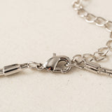 Dion Layered Necklace Silver