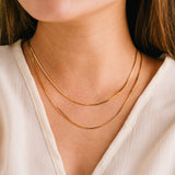 Dion Layered Necklace Gold