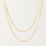 Dion Layered Necklace Gold