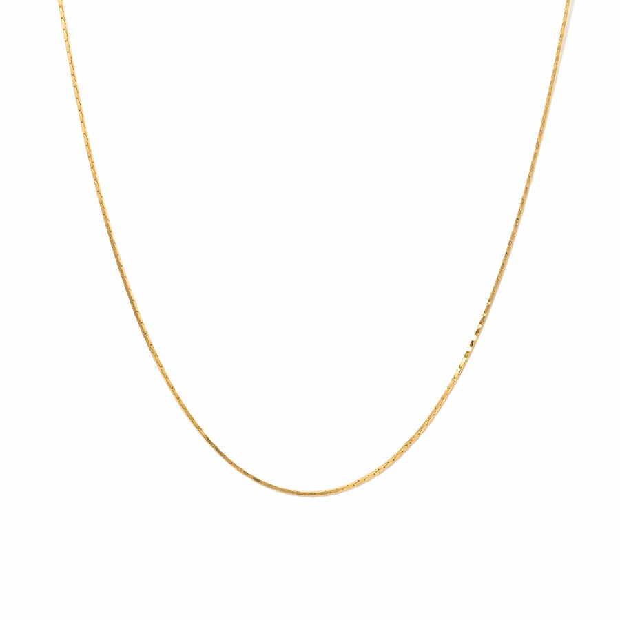 Dion Long Necklace Gold