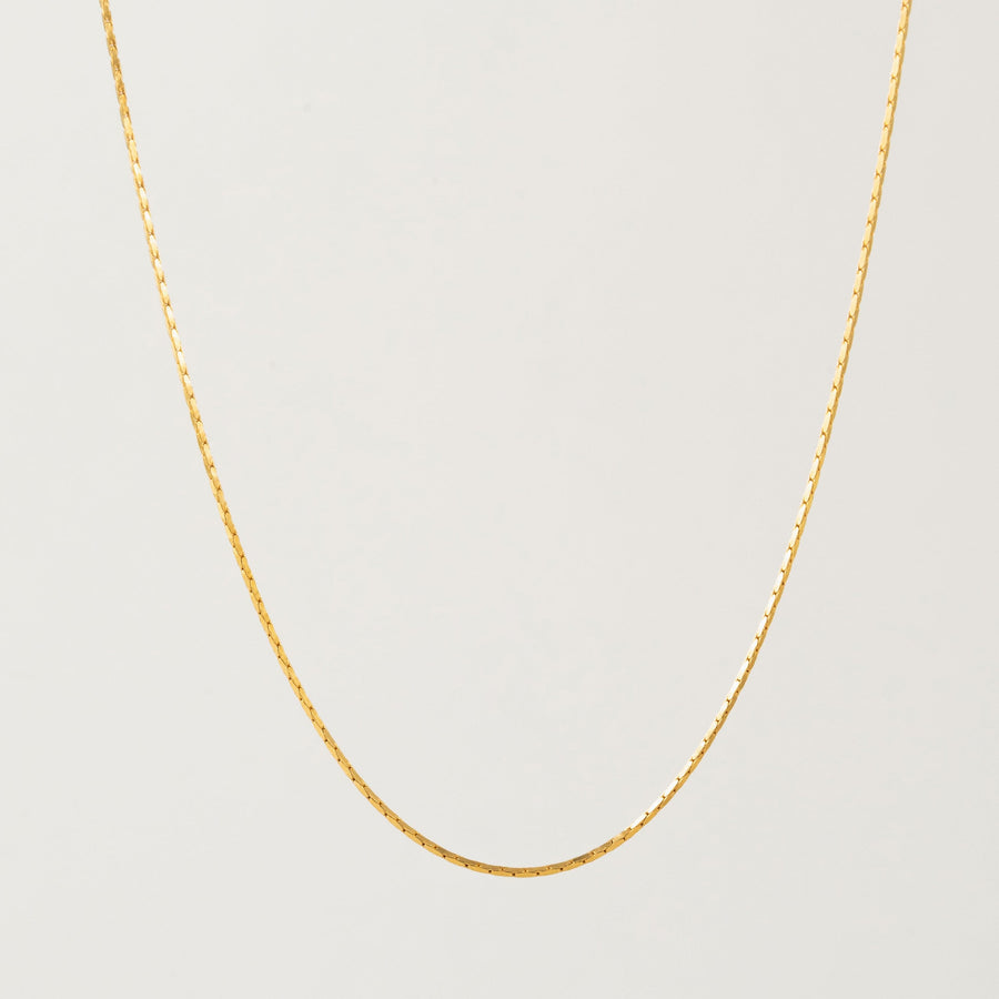 Dion Long Necklace Gold