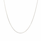 Dion Long Necklace Silver