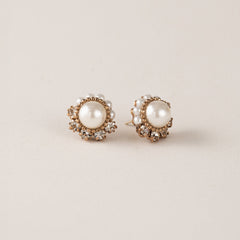 Empress Pearl Post Earrings