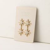 Etoile Duet Star Drop Earrings