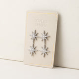 Etoile Duet Star Drop Earrings