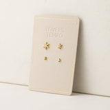 Etoile Ear Stack Earrings Gold