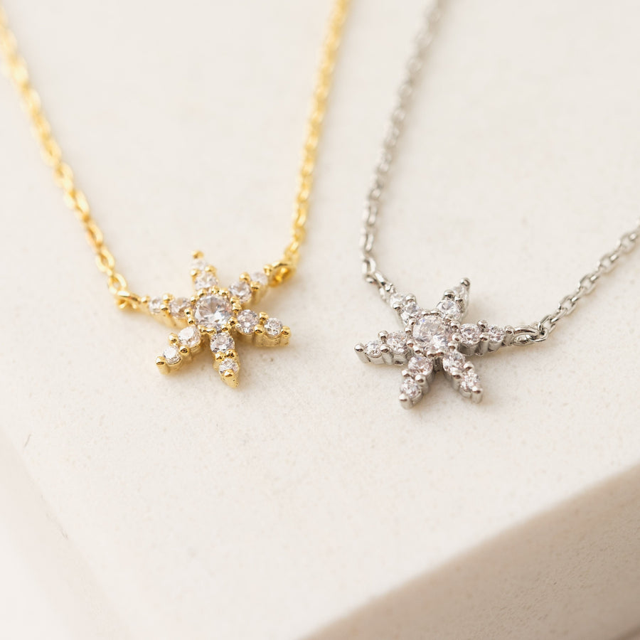 Etoile Star Necklace Silver