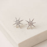 Etoile Star Stud Earrings Silver
