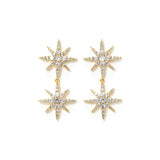 Etoile Duet Star Drop Earrings