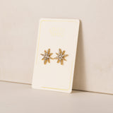 Etoile Star Stud Earrings Gold