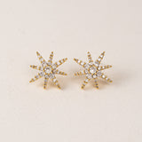 Etoile Star Stud Earrings Gold