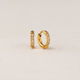 Evie 10mm Huggie Hoop Earrings