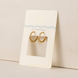 Evie 15mm Hoop Earrings