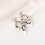 Flora Deco Drop Earrings