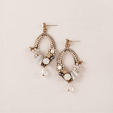 Flora Deco Drop Earrings