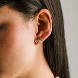 Floral Climber Earrings