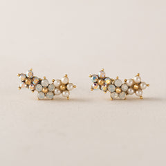 Floral Climber Earrings