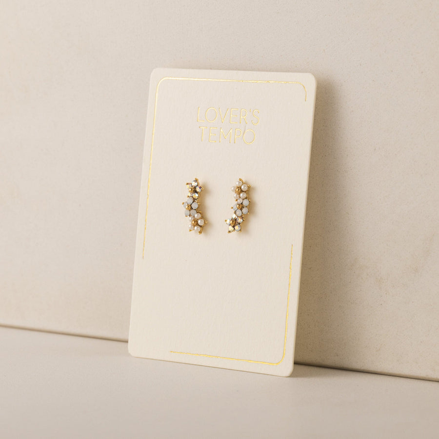 Floral Climber Earrings