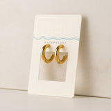 Friday Hoop Earrings