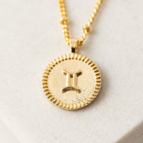 Gemini Horoscope Necklace