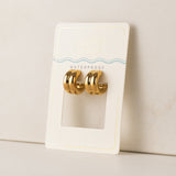 Hailey Hoop Earrings