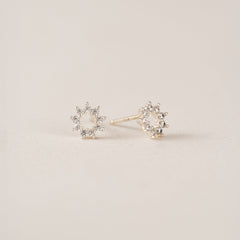 Halo Mini Stud Earrings