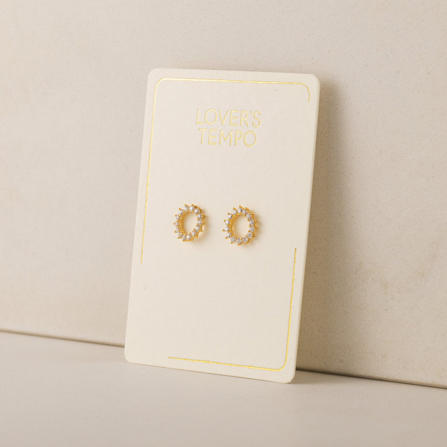 Halo Stud Earrings