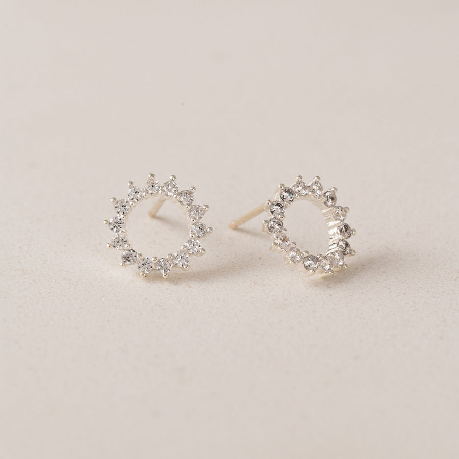 Halo Stud Earrings