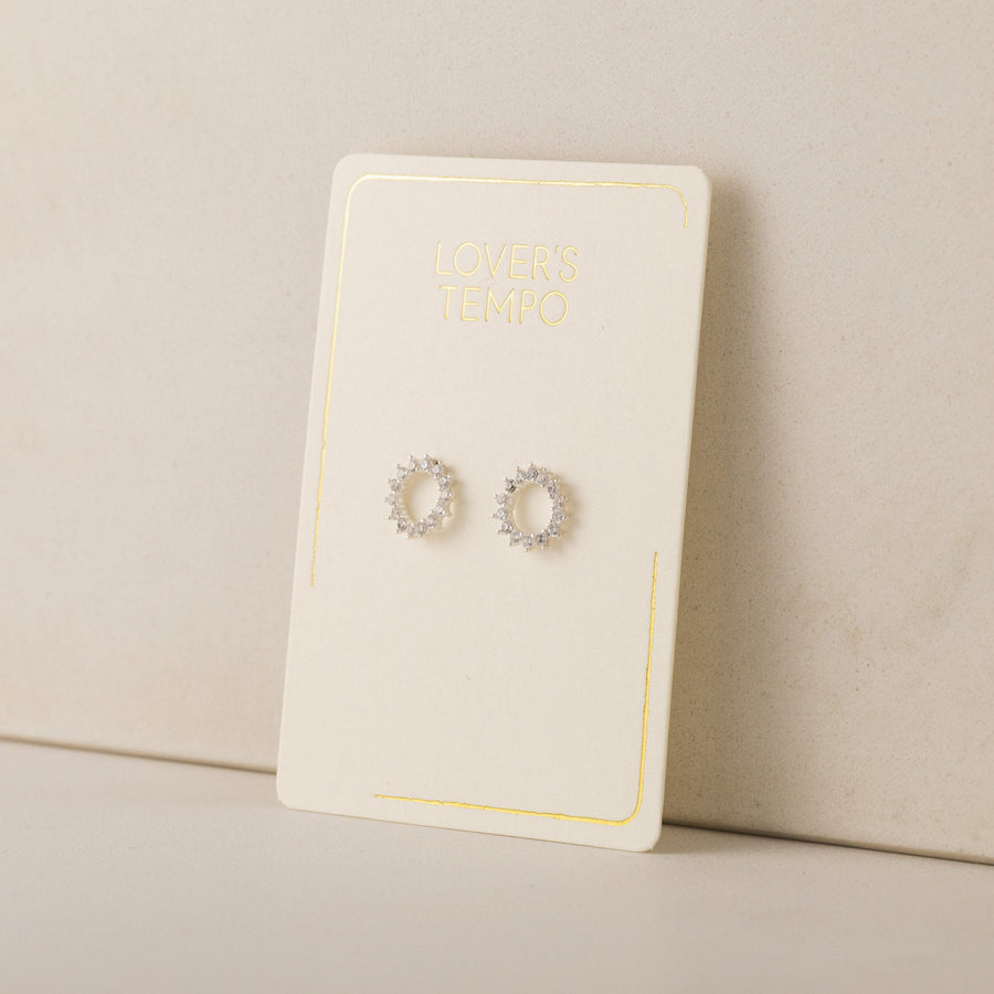 Halo Stud Earrings