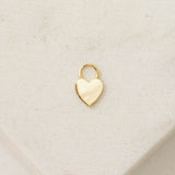 Heart Hoop Charm
