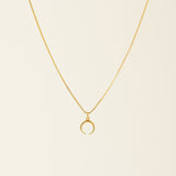 Horn Charm Necklace