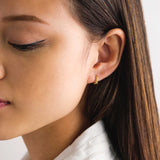 Jessie 10mm Huggie Hoop Earrings