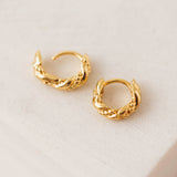 Jessie 10mm Huggie Hoop Earrings