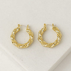 Jessie Hoop Earrings