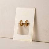 Jessie 15mm Huggie Hoop Earrings