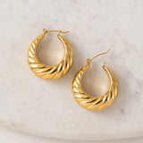 Jolie Hoop Earrings