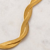 Josie Twist Herringbone Bracelet